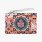 Orange Hamsa Wristlet Handbag